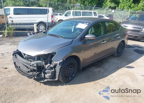 2015 Nissan Sentra Sv z USA, uszkodzony, nr VIN 3N1AB7AP7FL668086